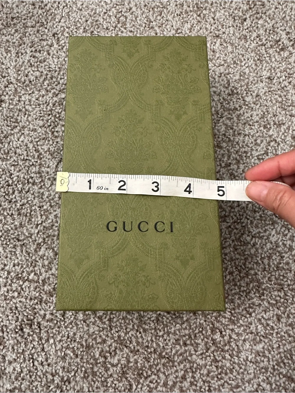 Gucci accessory packaging